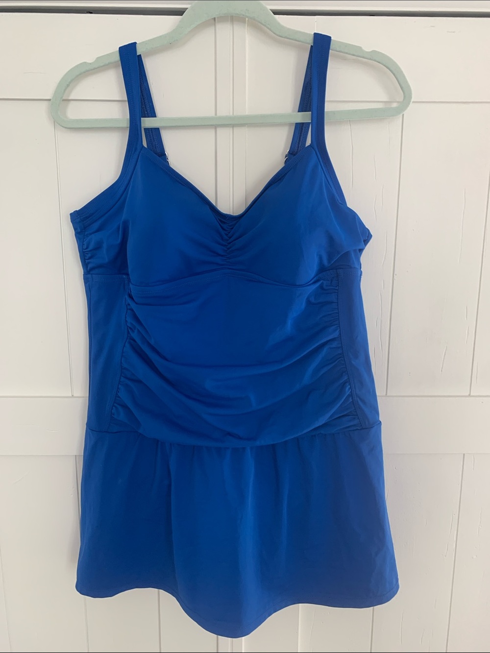 Jantzen Retro Pin-Up Style Skirted Swimsuit - Like New - Size 14